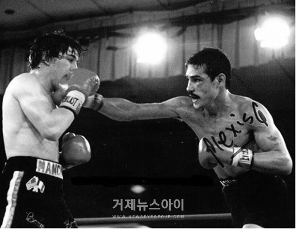 맨시니와의 대전.