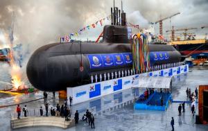 국내최초 중형급 잠수함 ‘도산 안창호함(KSS-Ⅲ)’ 진수