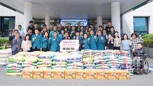 국제로타리3590지구 거제1지역, 이웃돕기 백미 3140kg 기탁